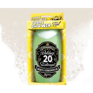 Vicces Tusfürdő 300 ml - Boldog 20. Szülinapot Eredeti