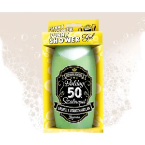 Vicces Tusfürdő 300 ml - Boldog 50. Szülinapot Eredeti