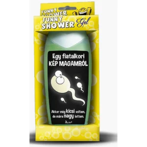 Vicces Tusfürdő 300 ml - Egy fiatalkori kép magamról