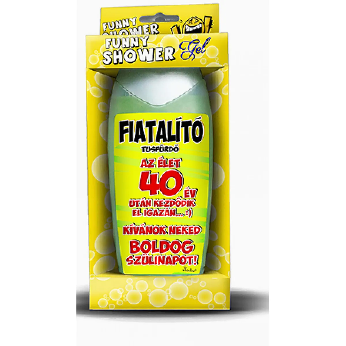 Vicces Tusfürdő 300 ml – Fiatalító Tusfürdő 40