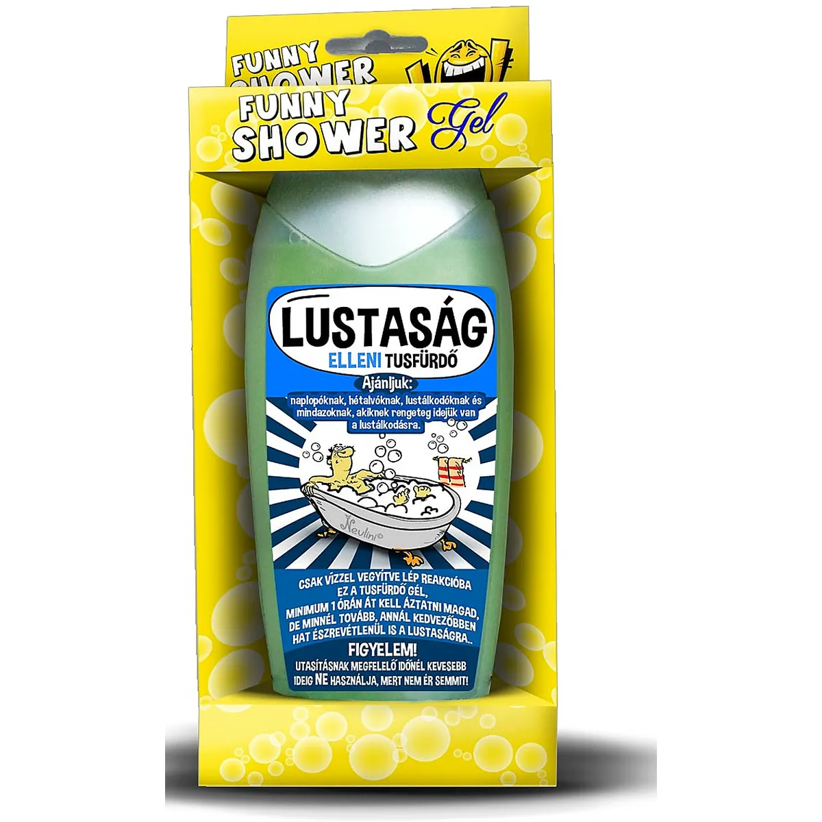 Vicces Tusfürdő 300 ml - Lustaság elleni tusfürdő