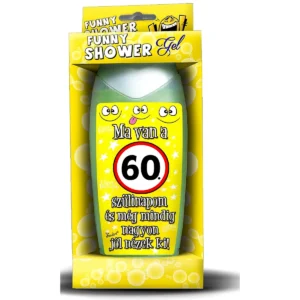 Vicces Tusfürdő 300 ml – Ma Van a 60. Szülinapom