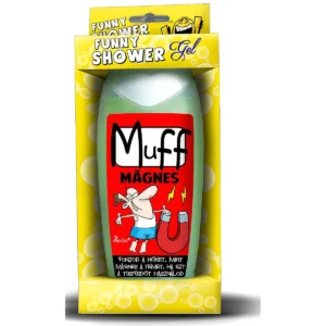 Vicces Tusfürdő 300 ml - Muff mágnes – Ajándék férfiaknak