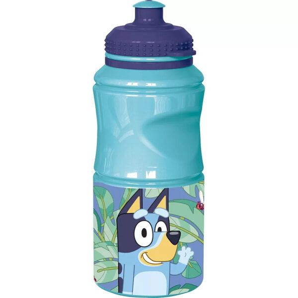 Bluey Leaves Hold műanyag sportkulacs 380 ml – BPA‑mentes gyerek kulacs – Bluey design