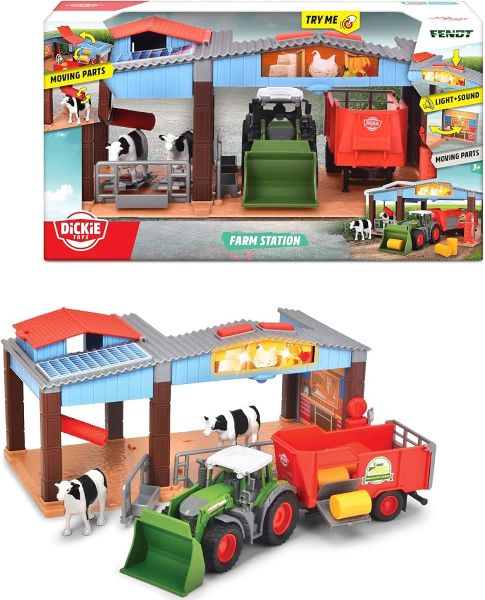 Dickie Toys – Színes farm állomás fény és hang