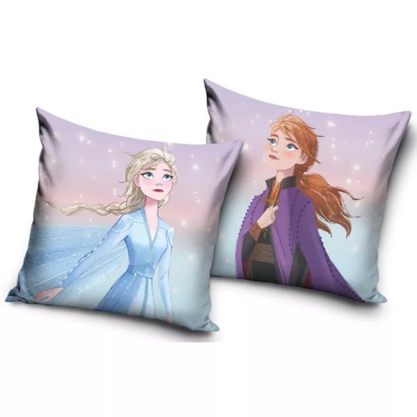 Disney Jégvarázs Elements díszpárna 40×40 cm – Frozen dekor párna – Puha, kényelmes
