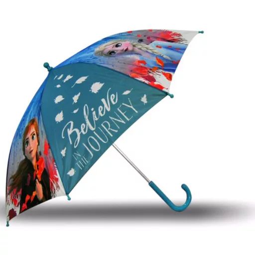 Disney Jégvarázs Journey gyerek esernyő Ø65 cm – Átlátszó kupola – Frozen design