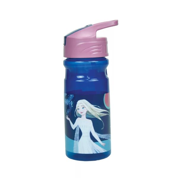 Disney Jégvarázs Together műanyag szívószálas kulacs 500 ml – Frozen gyerek kulacs – BPA‑mentes