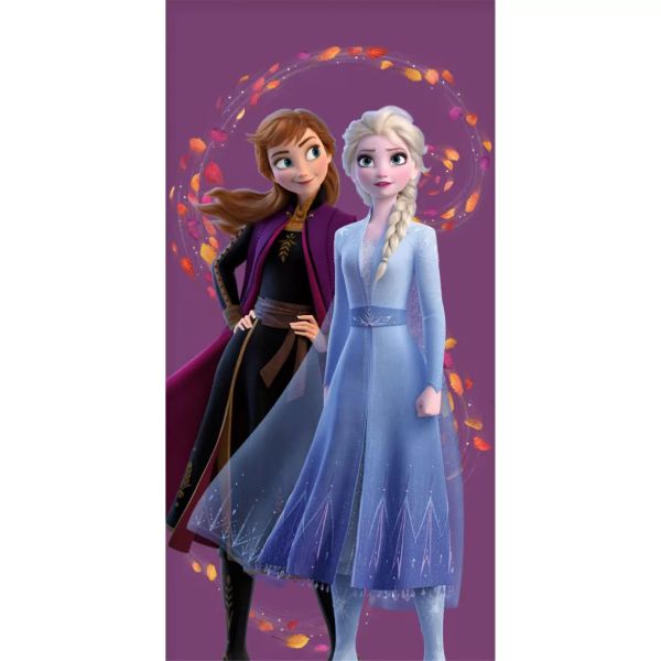 Disney Jégvarázs Wind fürdőlepedő 70×140 cm – Frozen strand törölköző – 100% pamut