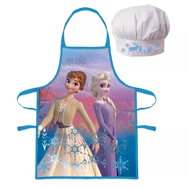 Disney Jégvarázs Wind gyerek kötény – 2 darabos szett – Frozen kreatív kötény