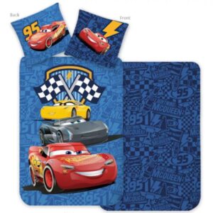 Disney Verdák Racing Crew ovis ágyneműhuzat 100×135 cm, 40×60 cm – Gyerek ágynemű
