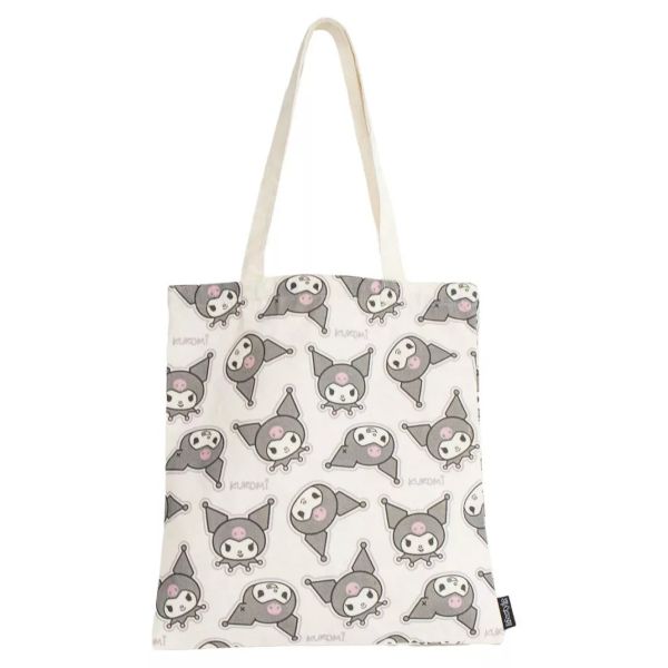 Hello Kitty Kuromi bevásárlótáska 40 cm – Shopping bag – 70% poliészter + 30% pamut