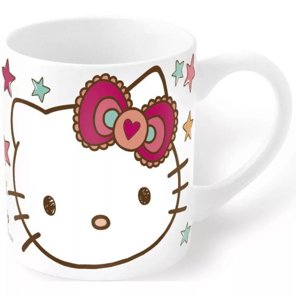 Hello Kitty Stars porcelán bögre 325 ml 11 oz – Díszdobozos – Csillagos Hello Kitty design