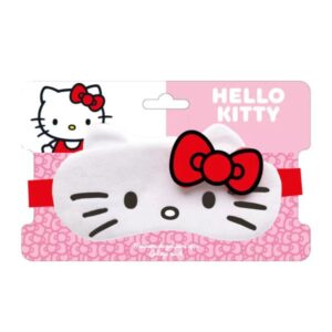 Hello Kitty White felnőtt zselés alvómaszk 23×15 cm – Hűsítő gélpárna – Éjszakai szemmaszk