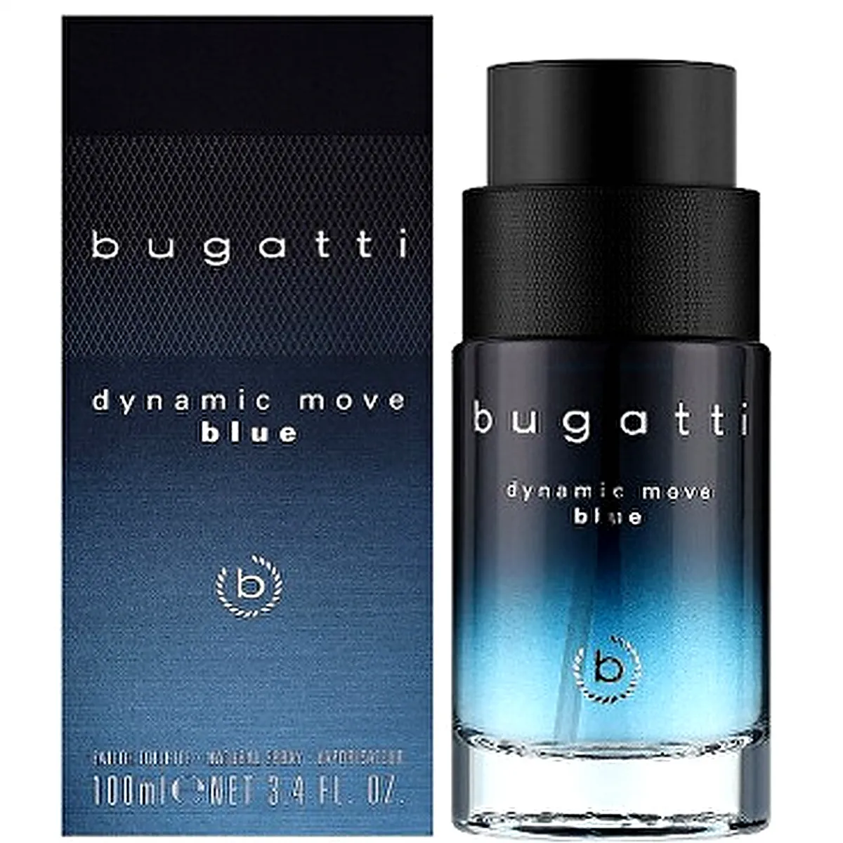 Bugatti Dynamic Move Blue EDT 100 ml – Férfi Parfüm – Friss, Fűszeres‑Vizes Illat