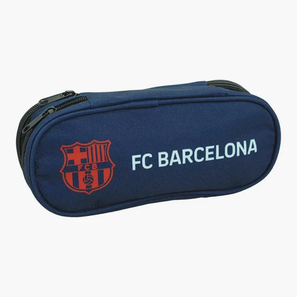 FC Barcelona 2 rekeszes tolltartó, 23×6×10 cm