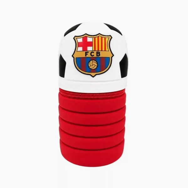 FC Barcelona Red 3D szilikon tolltartó, 22 cm
