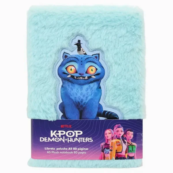K-pop Démonvadászok Derpy plüss A5 notesz