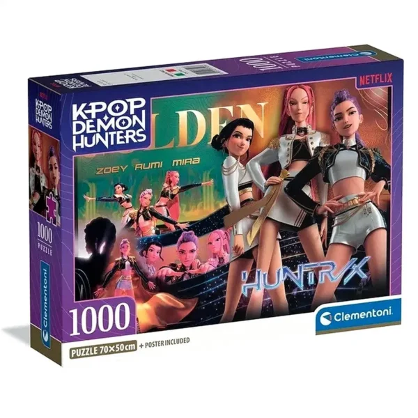 K-pop Démonvadászok Golden 1000 db-os puzzle