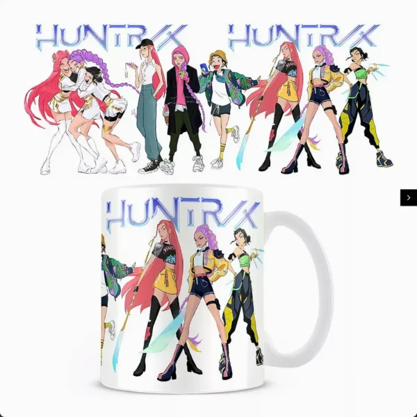 K‑pop Démonvadászok porcelán bögre – 315 ml