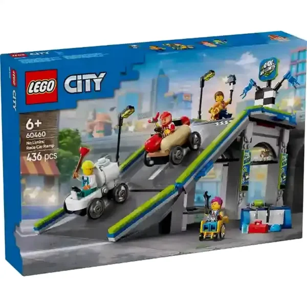 LEGO City 60460 – Határok Nélkül Versenypálya Rámpákkal