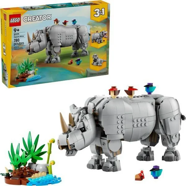 LEGO Creator 3in1 31171 – Fenséges Orrszarvú Madarakkal