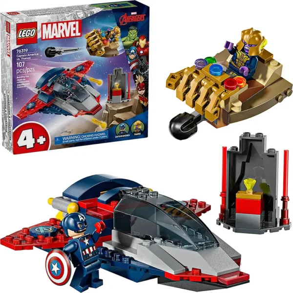 LEGO® Marvel 76319 – Amerika Kapitány vs. Thanos