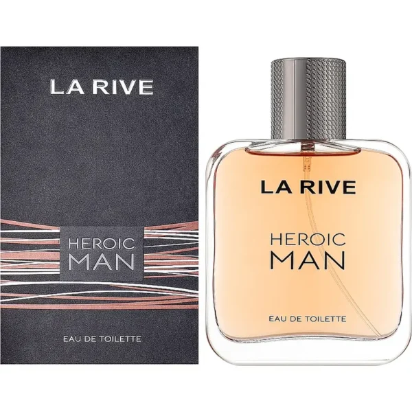 La Rive Heroic Man EDT 100 ml – Férfi Parfüm – Fűszeres, Fás, Borostyános Illat