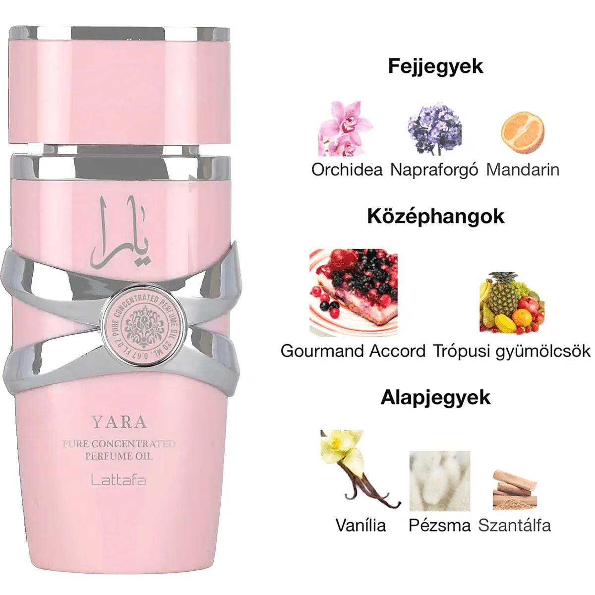 Lattafa Yara EDP 100ml Női