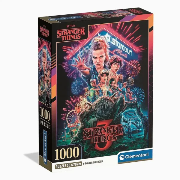 Stranger Things Puzzle – 1000 db-os Clementoni