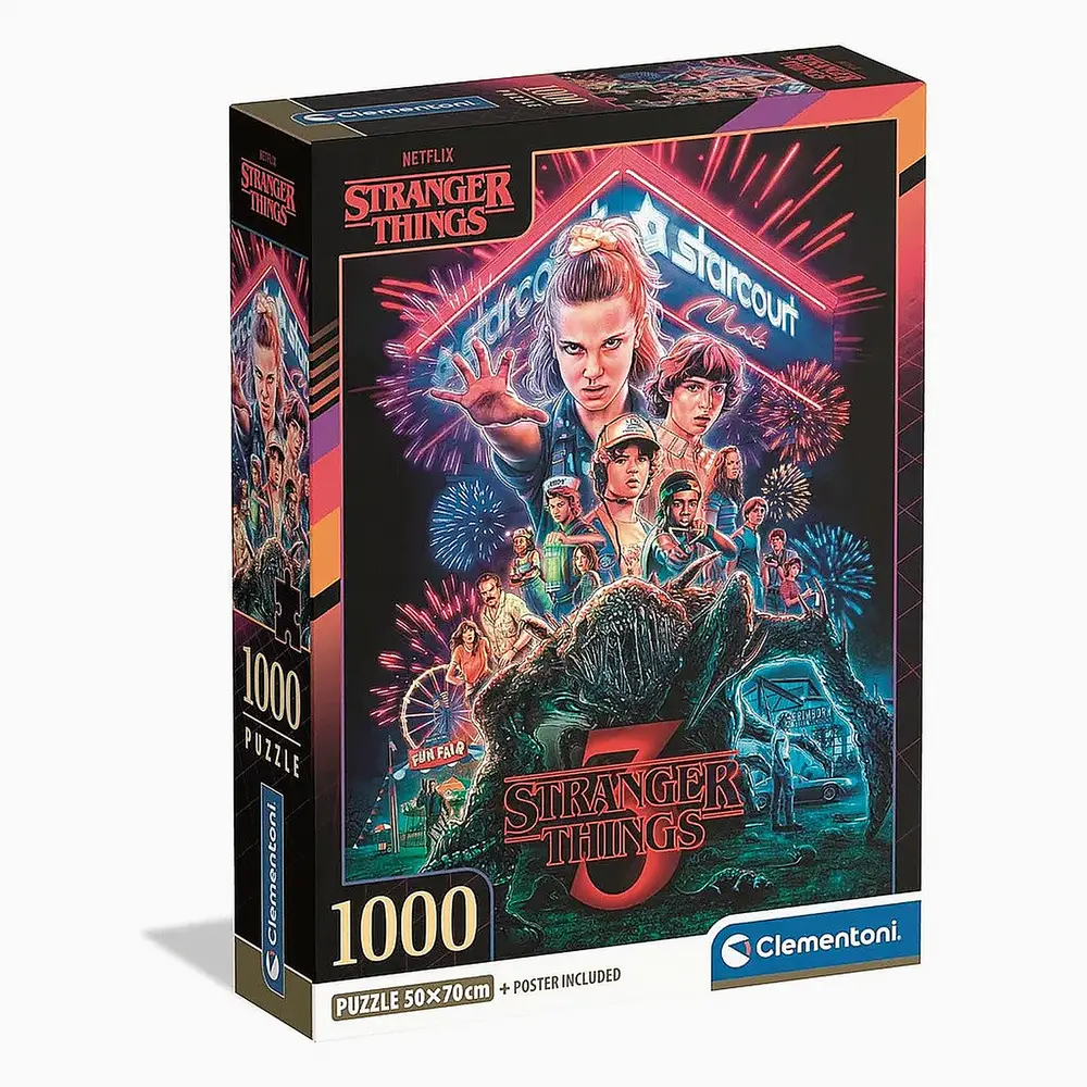 Stranger Things Puzzle – 1000 db-os Clementoni