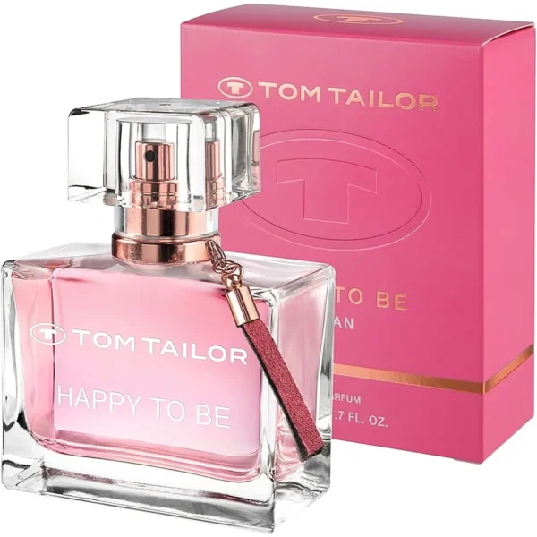 Tom Tailor Happy To Be Women EDP 50 ml – Női Parfüm – Virágos‑Orientális, Vegán Illat