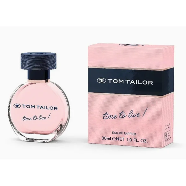 Tom Tailor Time To Live! EDP 30 ml – Női Parfüm – Virágos‑Gyümölcsös, Inspiráló Illat