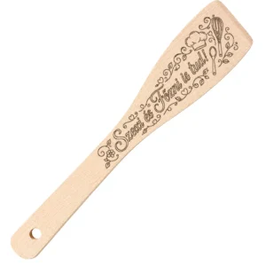 Gravírozott Fakanál Szexi és Főzni is Tud! – 30 cm