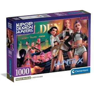 K-pop Démonvadászok Golden 1000 db-os puzzle