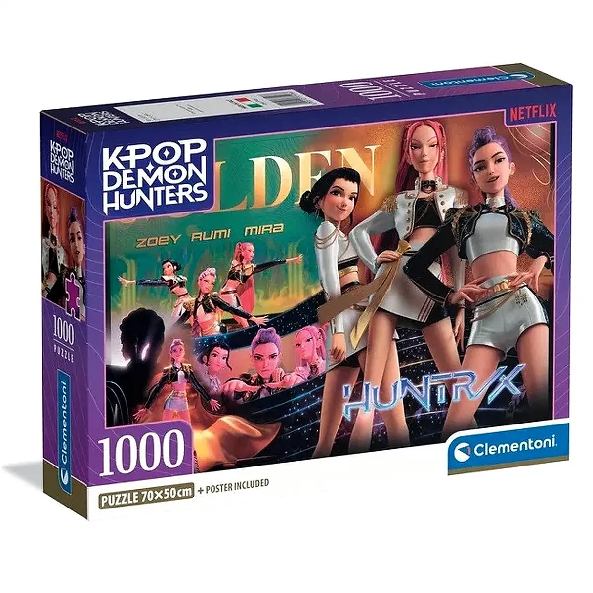 K-pop Démonvadászok Golden 1000 db-os puzzle