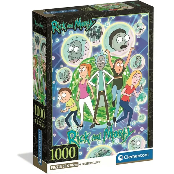 Rick and Morty Puzzle – 1000 db-os Clementoni