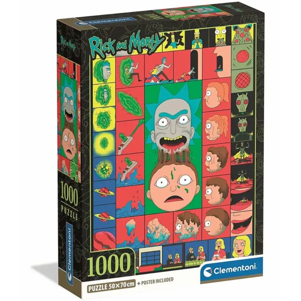 Rick and Puzzle – 1000 db-os Clementoni Compact
