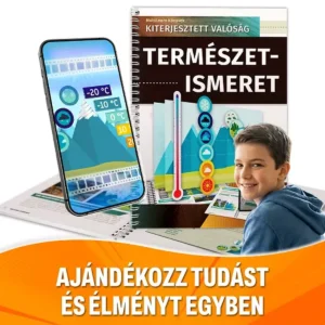 2D kiterjesztett valóság (AR) könyv – Természetismeret – Interaktív tanulás gyerekeknek és diákoknak