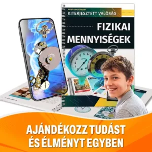3D kiterjesztett valóság (AR) könyv – Fizikai mennyiségek – Interaktív tanulás gyerekeknek és diákoknak