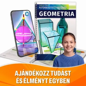 3D kiterjesztett valóság (AR) könyv – Geometria – Interaktív matematikai tanulás gyerekeknek és diákoknak