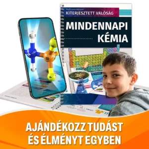 3D kiterjesztett valóság (AR) könyv – Mindennapi kémia – Interaktív tanulás gyerekeknek és diákoknak