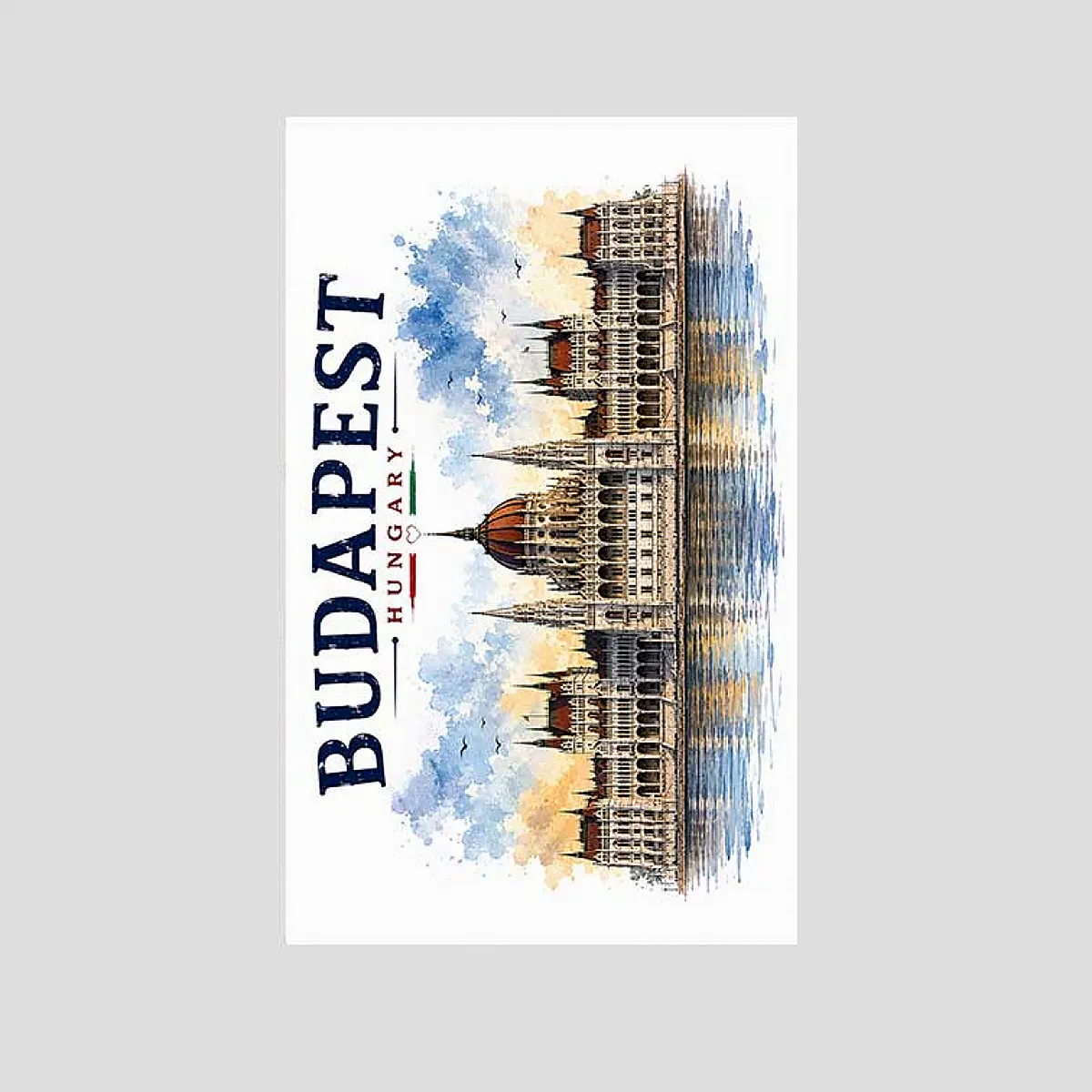 Budapest Konyharuha Kis Kéztörlő Parlament