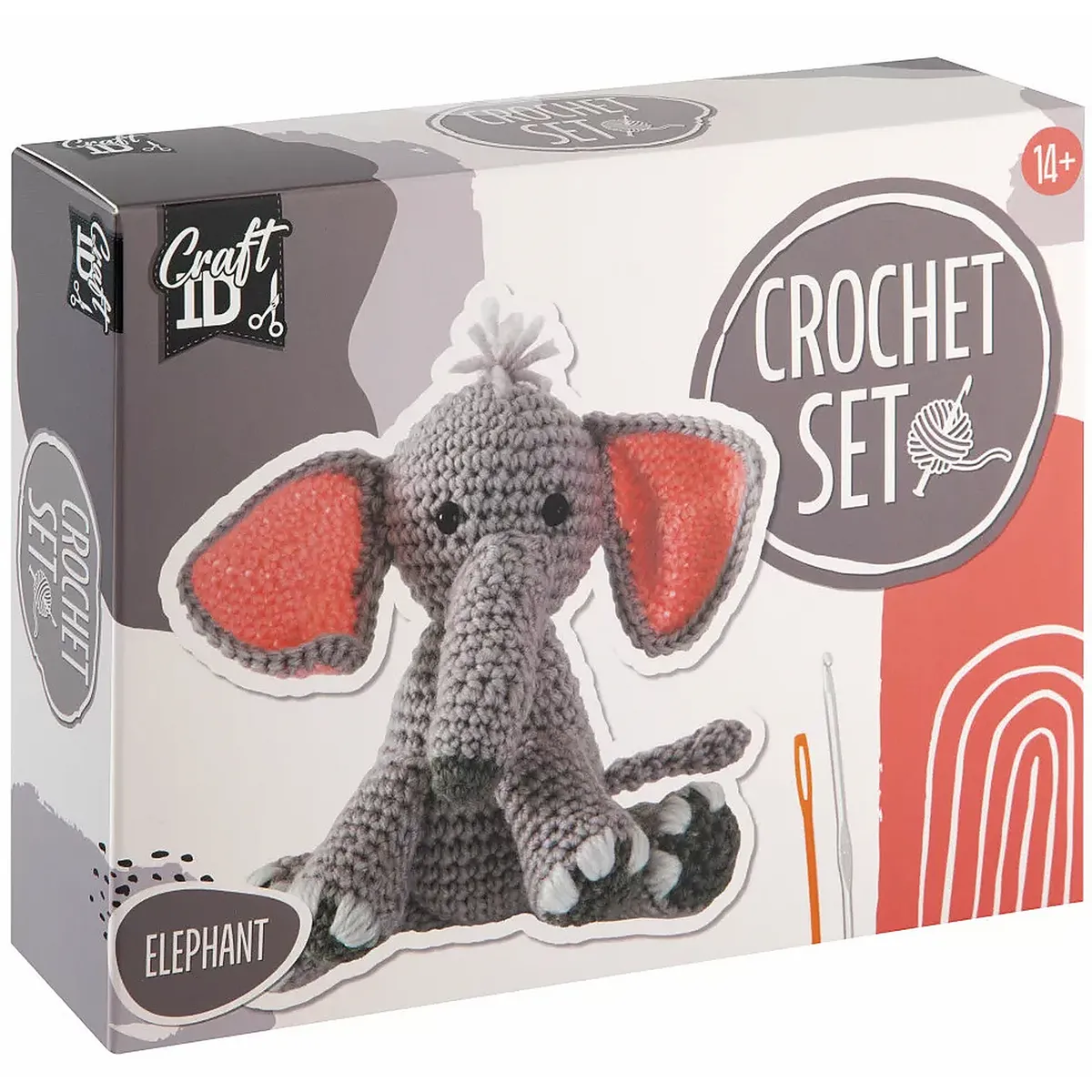 Elefánt Craft kreatív horgoló szett