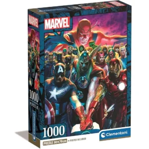 Marvel Bosszúállók puzzle 1000 db-os Unity
