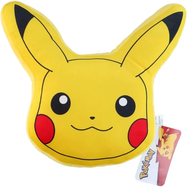 Pokémon Formapárna Smile 3D Pikachu Díszpárna 40 cm
