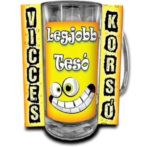 Vicces Korsó 0,33 L Legjobb Tesó Vicces Ajándék