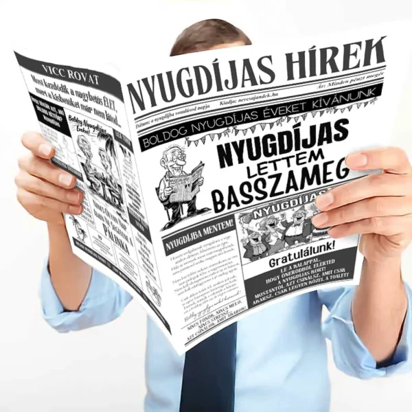 Vicces Nyugdíjas Búcsúztató Újság Nyugdíjas Lettem Basszameg