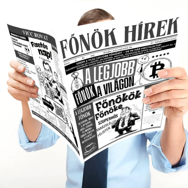 Vicces Újság Főnök Hírek Ajándék Főnöknek Kollégának