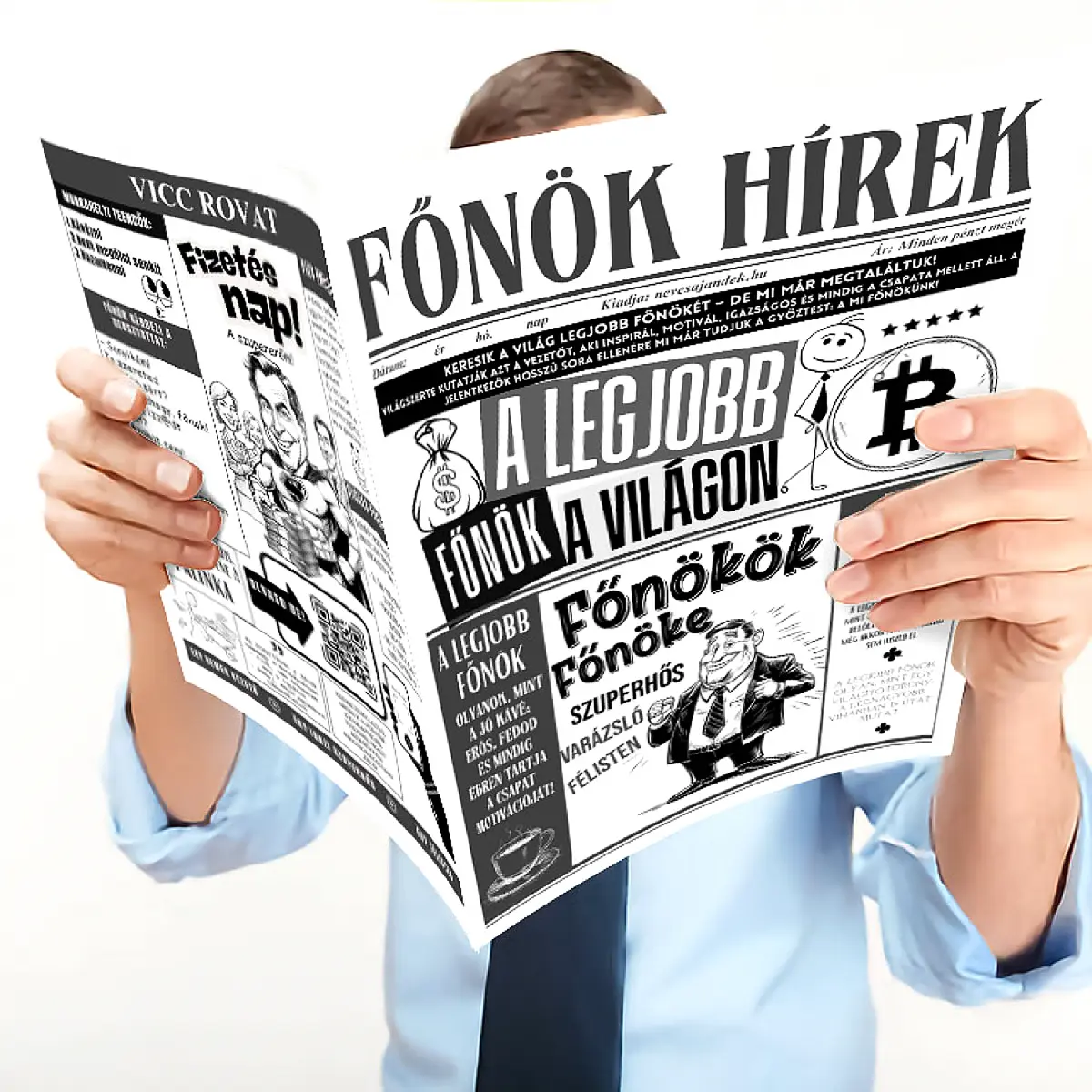 Vicces Újság Főnök Hírek Ajándék Főnöknek Kollégának